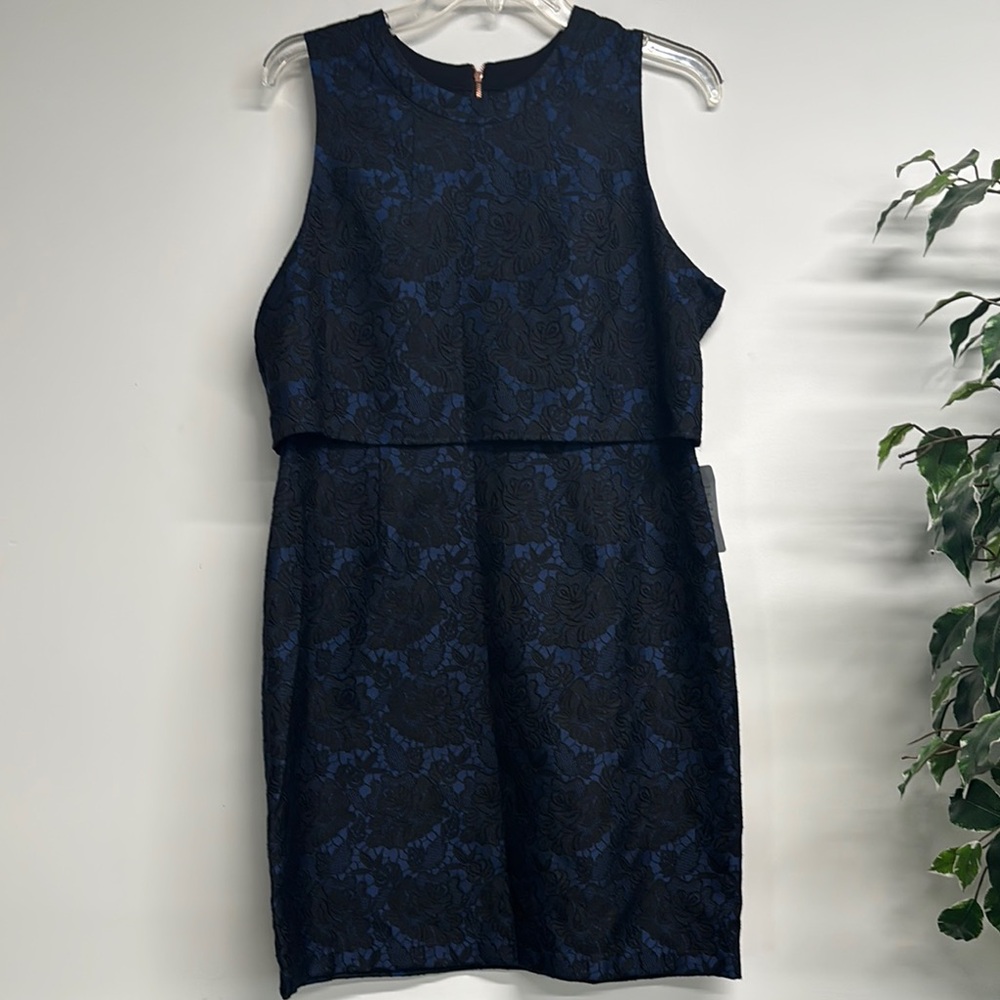Felicity & Coco Blue Sheath Dress